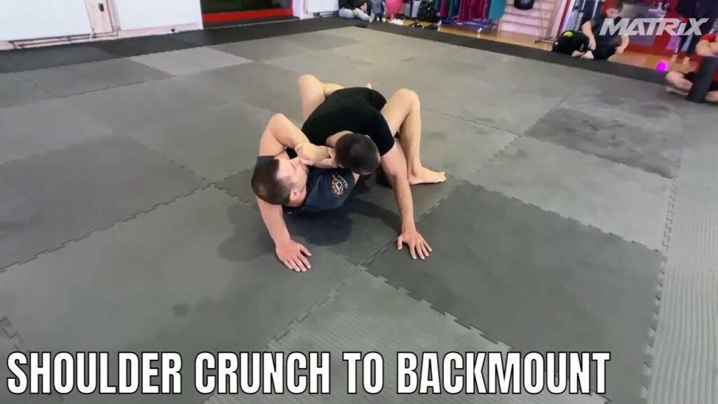 Failed Shoulder Crunch 2 on 1 Option to Backmount - Matrix Jiu Jitsu
