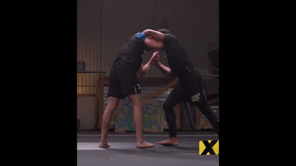 Failed guard pull or fancy takedown? 🤸‍♂️