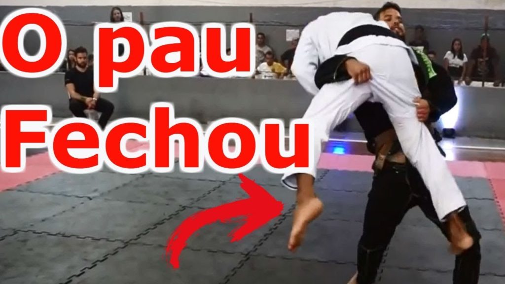 Faixa Marrom Vs Faixa Preta O Pau Fechou