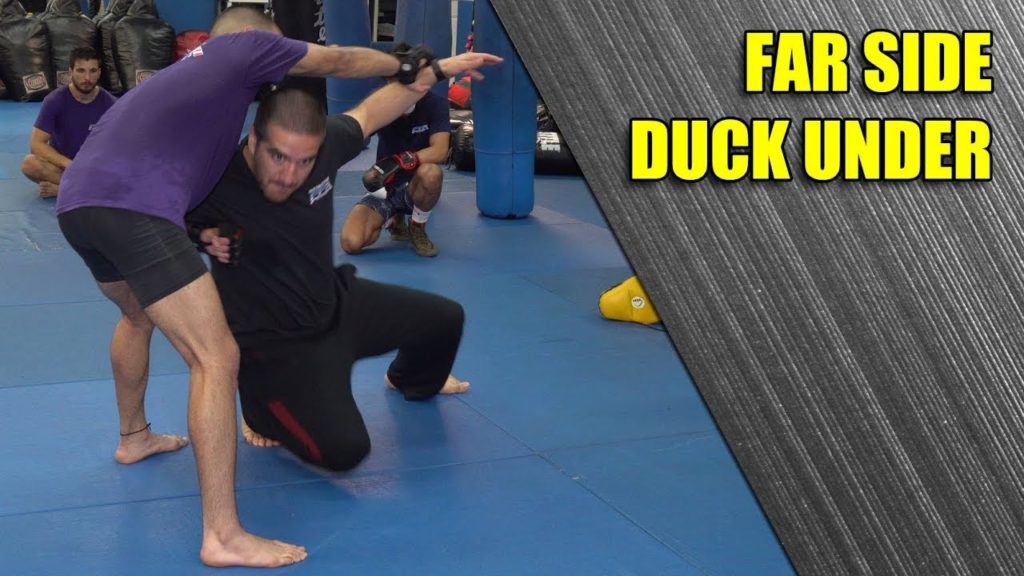 Far Side Duck Under off the Underhook