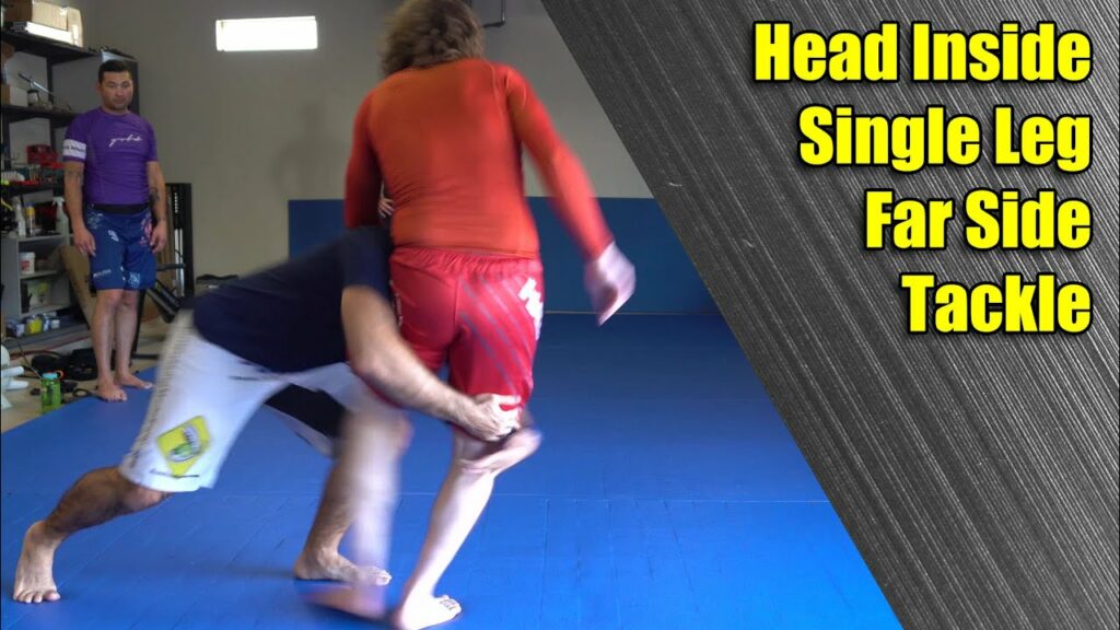 Far Side Tackle off the Head Inside Single Leg