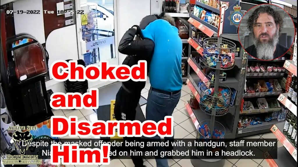 Fearless Shop Worker in England Takes on Armed Robber and Prevails
