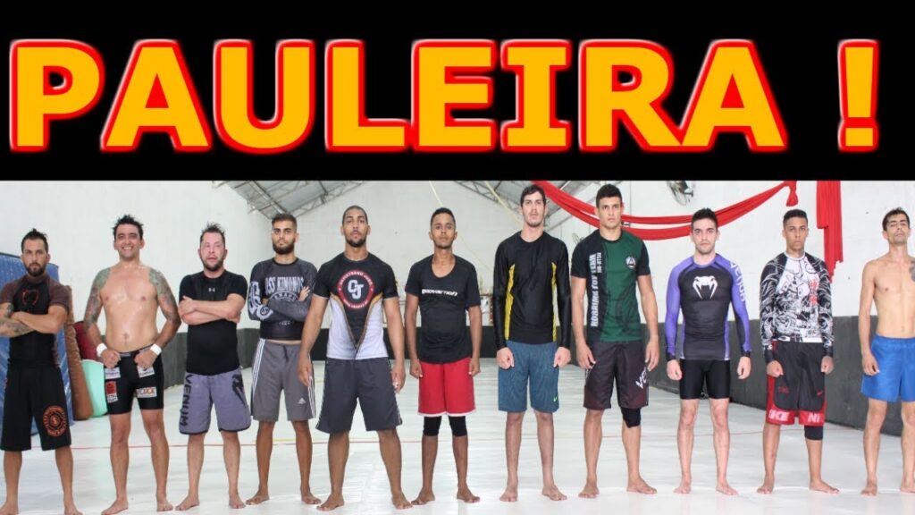 Feu Bjj e Seus Alunos Rolando Com Visitantes de Outra Equipe