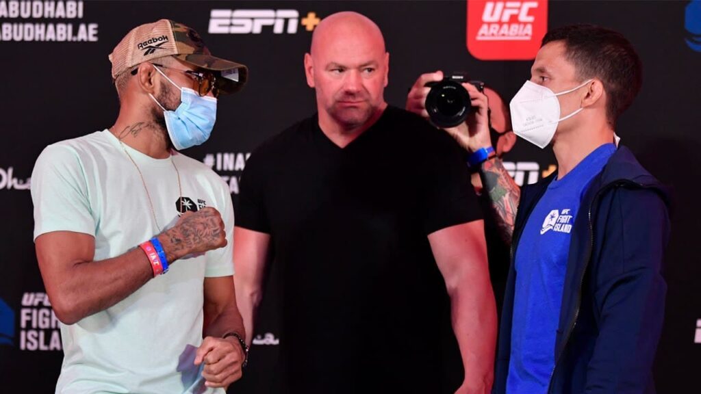 Fight Island 2: Weigh-in Faceoffs