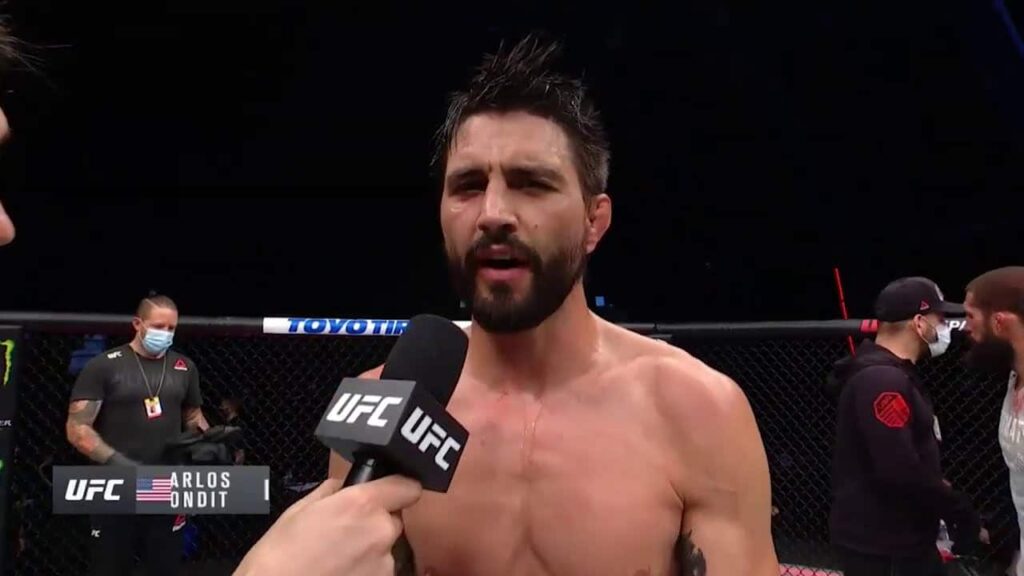 Fight Island 4: Carlos Condit Octagon Interview