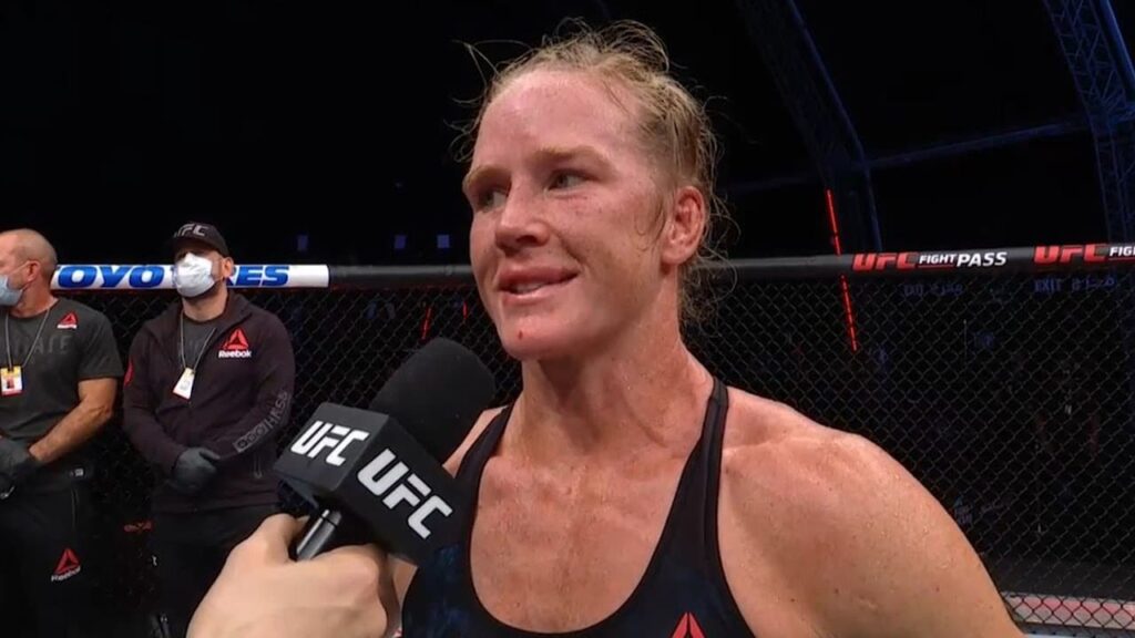 Fight Island 4: Holly Holm Octagon Interview