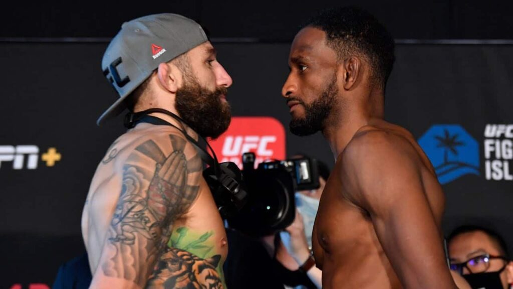 Fight Island 8: Weigh-in Faceoffs