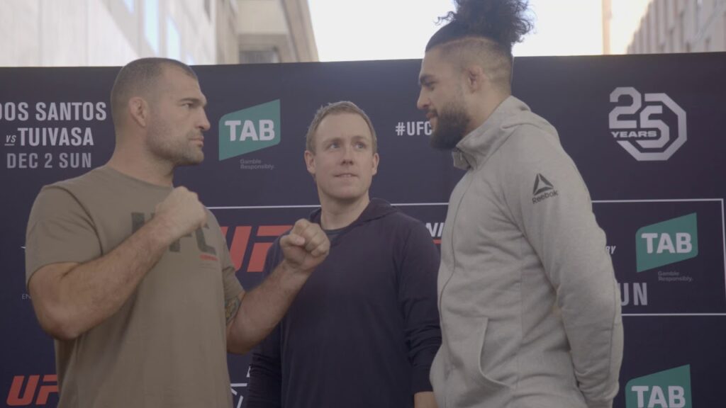 Fight Night Adelaide: Open Workout Faceoffs