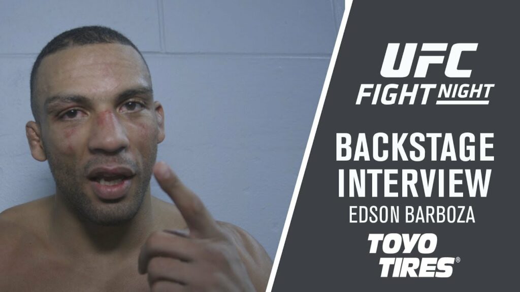 Fight Night Milwaukee: Edson Barboza - 'I Tried Everything To Finish The Fight'