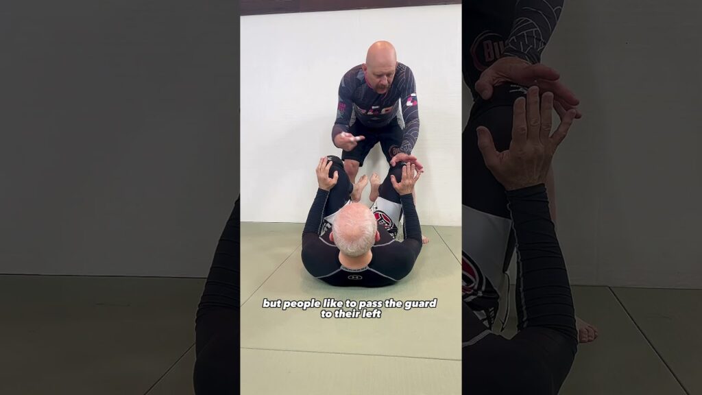 Filmed this little guard passing hack right before training this morning… #bjj