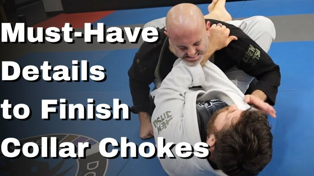 Finishing Collar Chokes for White Belts (Don't Make These 2 Mistakes)