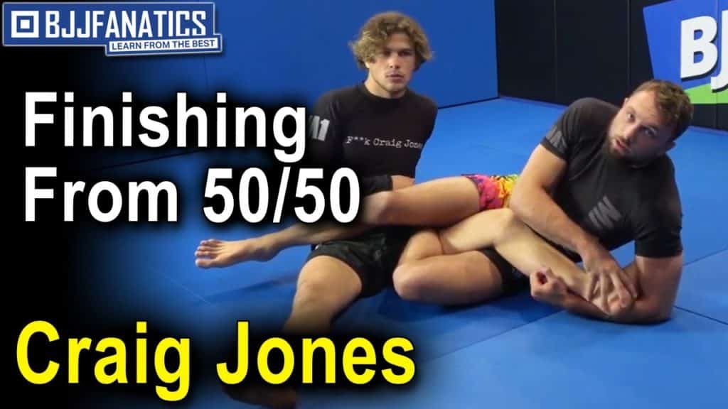 Finishing From 50/50: CRAIG JONES BJJ Techqniques