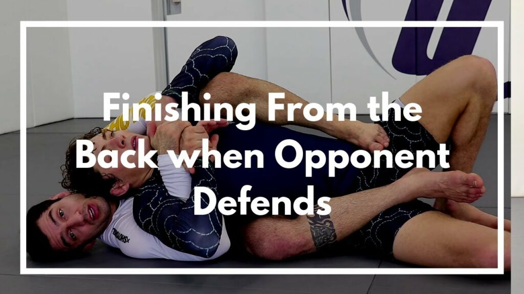 Finishing From the Back when Opponent Defends