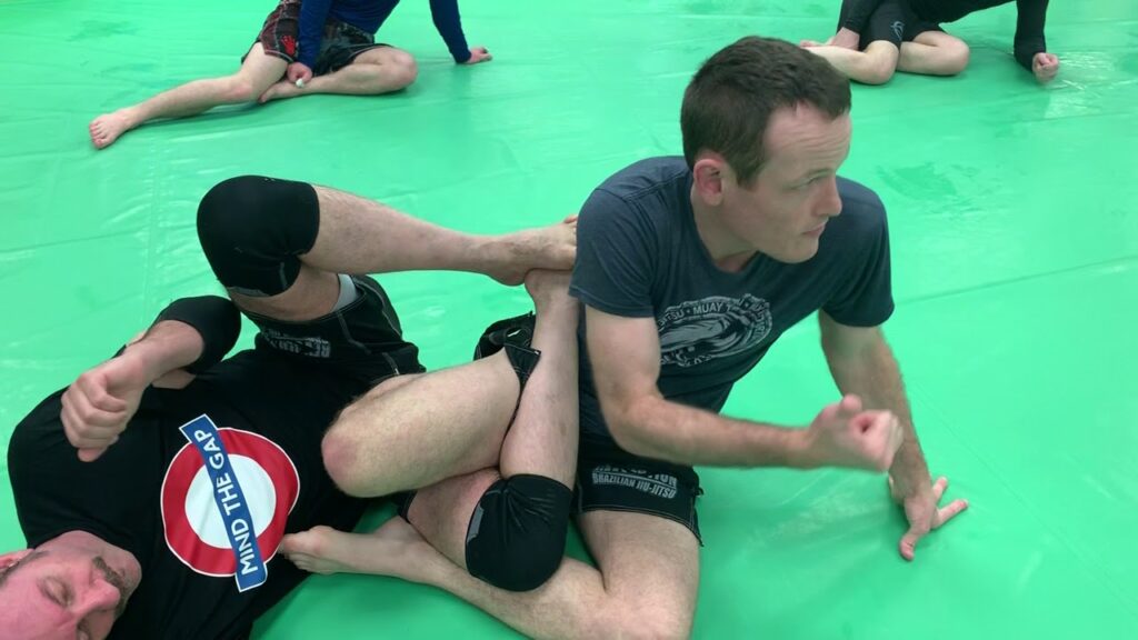 Finishing a Single Leg X-guard Sweep:  Advanced Details (Knee Control)
