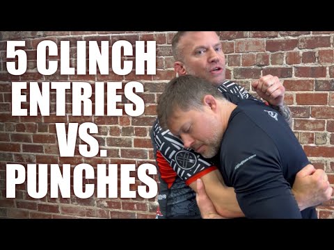 First Five Clinch Entries Vs Striking - Jiu-Jitsu Self Defense
