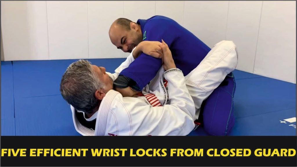 Five Efficient Wrist Locks From BJJ Closed Guard by Márcio "Macarrão" Stambowsky