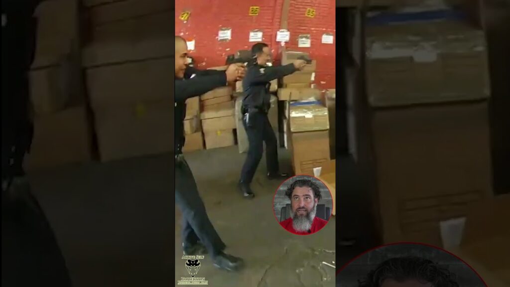 Fleeing Felon Decides To Draw Down On LAPD With Predictable Results #shorts