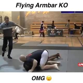 Flying Armbar KO