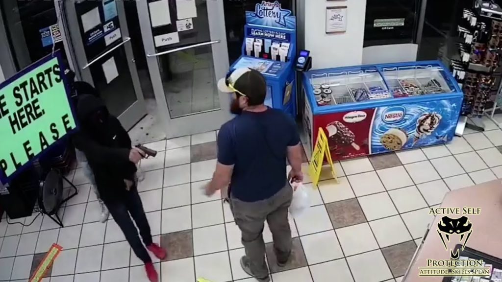 Former Marine Absolutely Wrecks Armed Robber