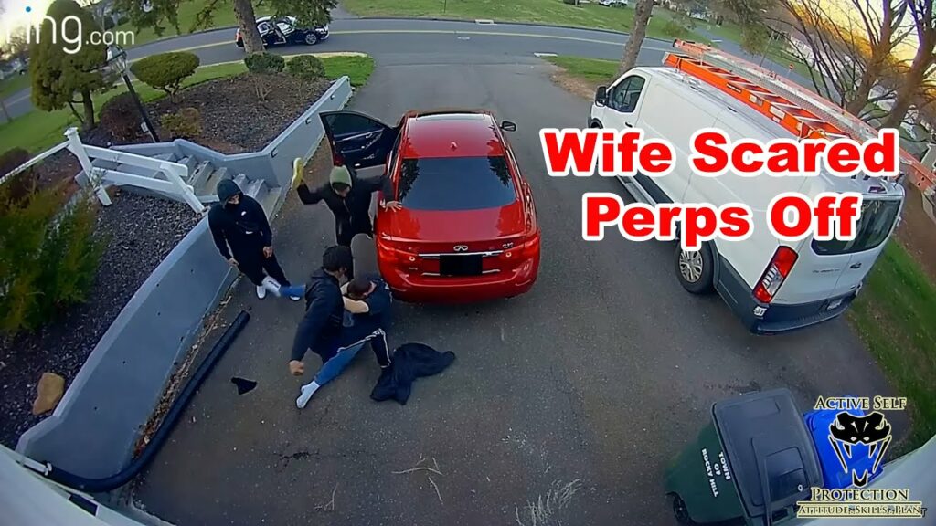 Four-On-One Carjacking Thwarted By Wife