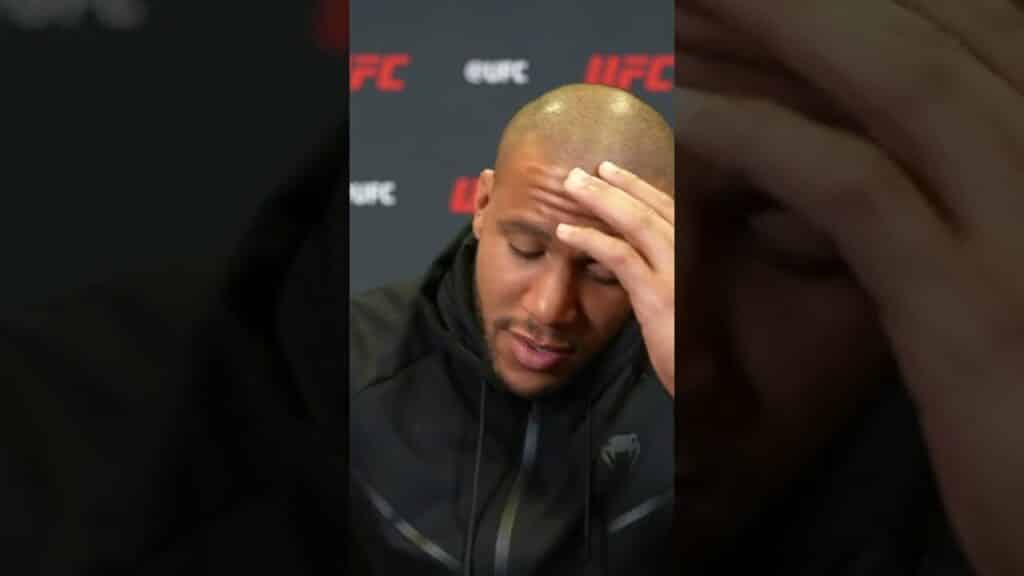Francis Ngannou and Ciryl Gane Revisit Awkward Backstage Interaction at UFC 268