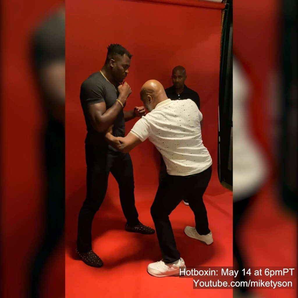 Francis Ngannou and Mike Tyson: Hotboxin