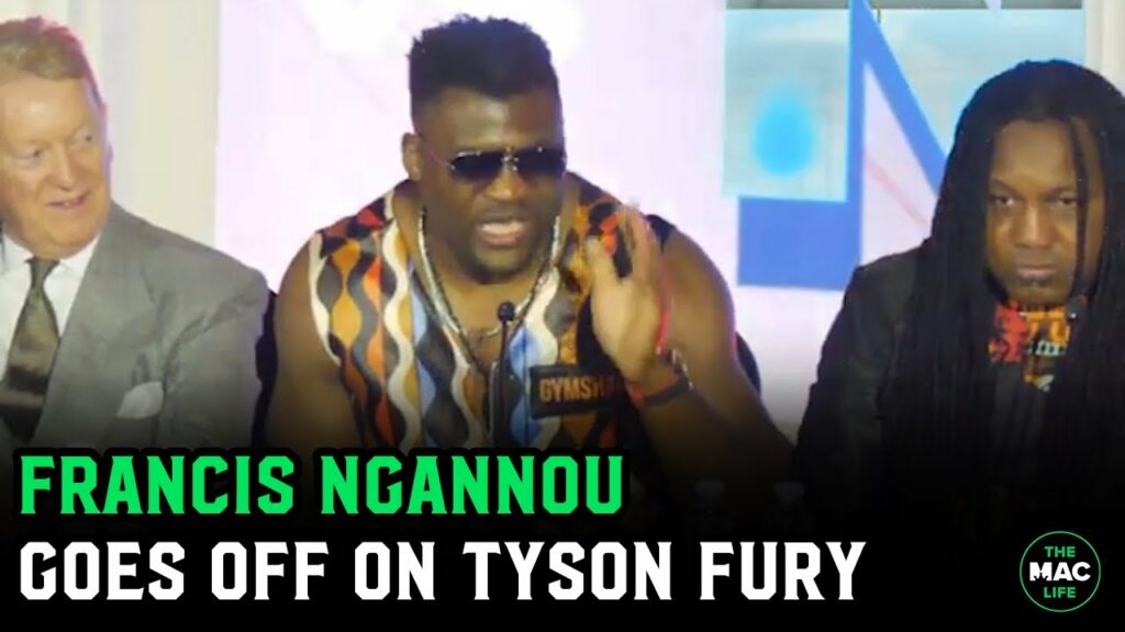 Francis Ngannou and Tyson Fury argue: “Without boxing rules, you are NOTHING in front of me”