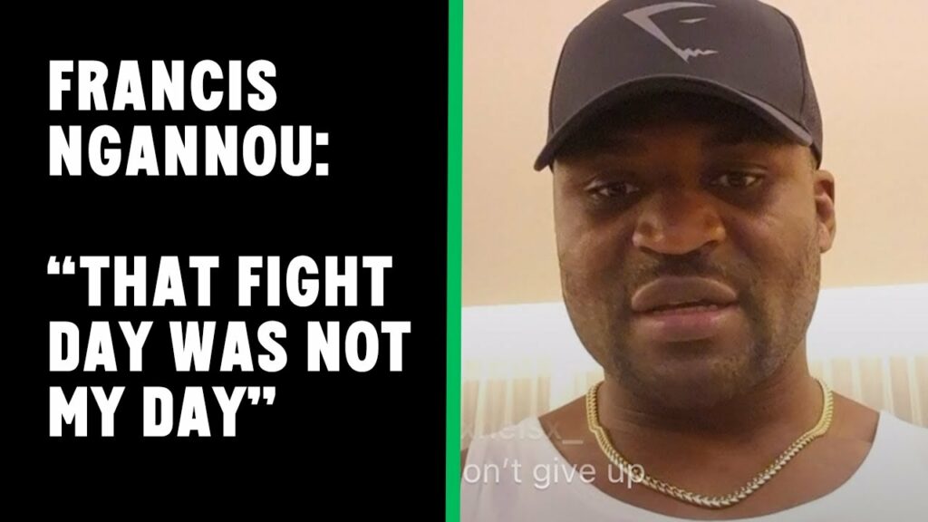Francis Ngannou on Anthony Joshua fight day: 'I was sweating, but I felt asleep'