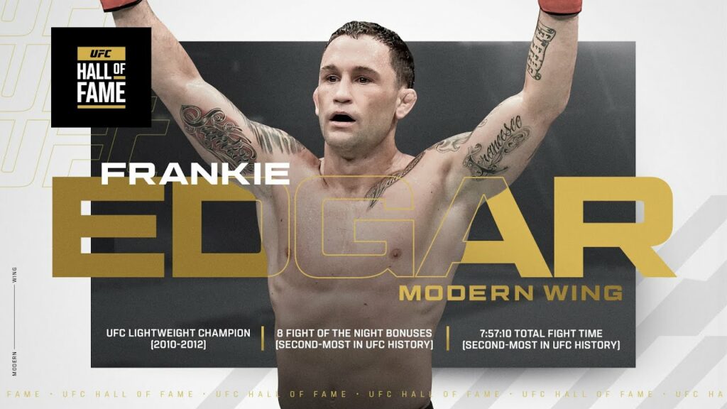 Frankie Edgar Joins the UFC Hall of Fame Class of 2024