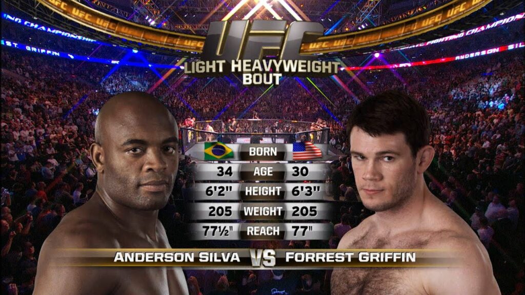 Free Fight: Anderson Silva vs Forrest Griffin