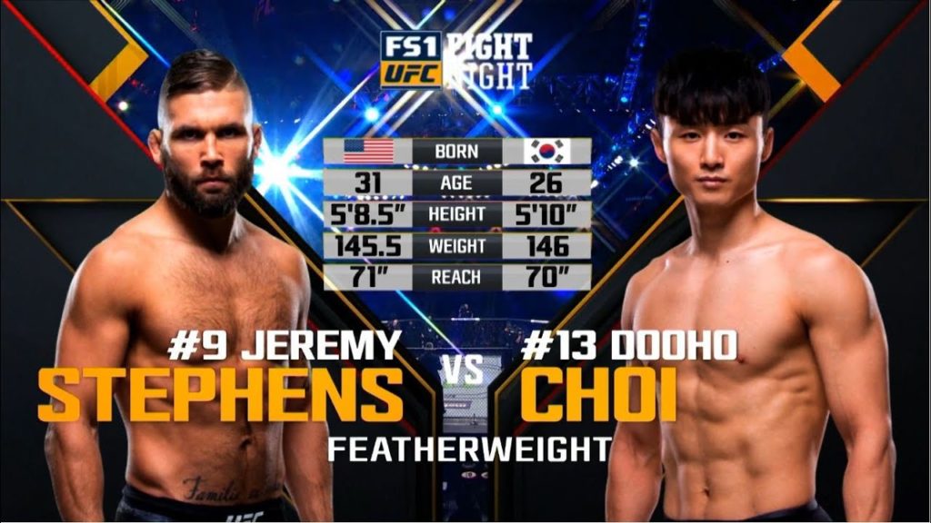 Free Fight: Jeremy Stephens vs Dooho Choi