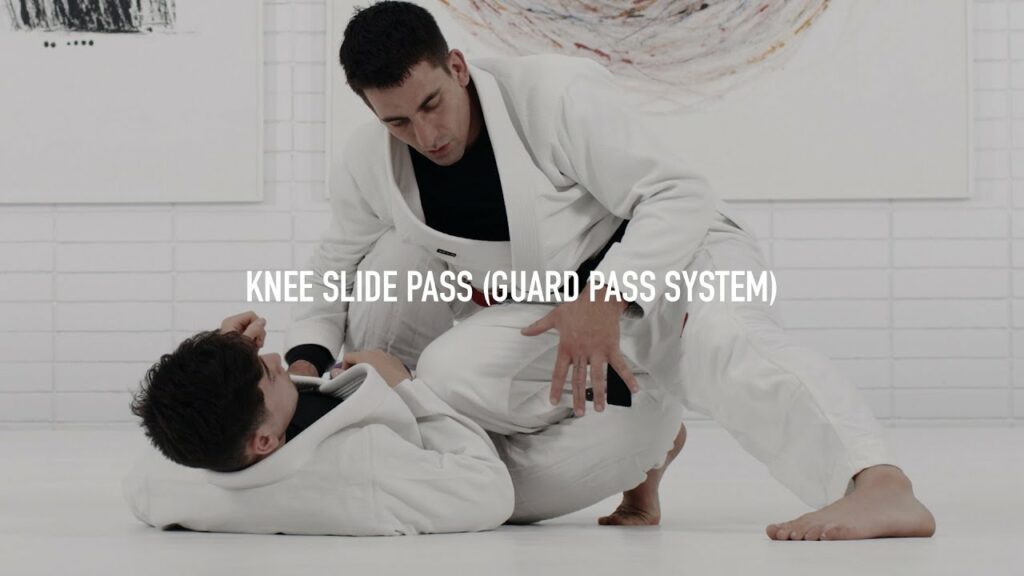 Free Technique: Knee Slide Pass (Guard Pass System) | Gui Mendes | AOJ+