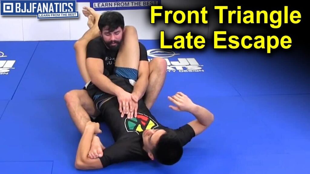 Front Triangle Late Escape - BJJ Techniques by Garry Tonon