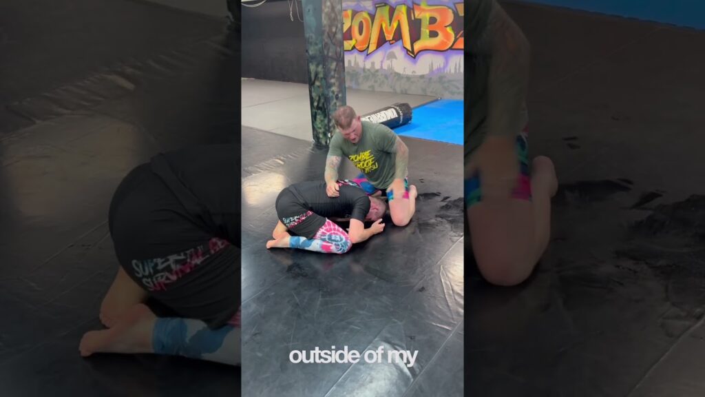 Front headlock armbar