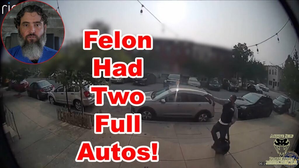 Full Auto Wielding Felon No Match For Baltimore's Finest