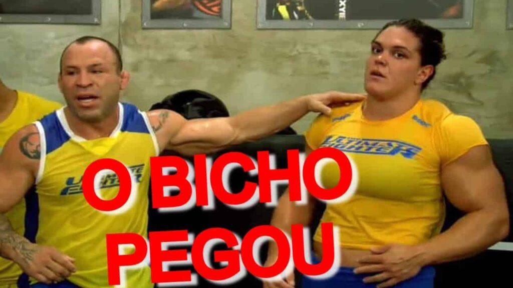 GABI GARCIA vs WANDERLEI SILVA O CACHORRO LOUCO NO MMA