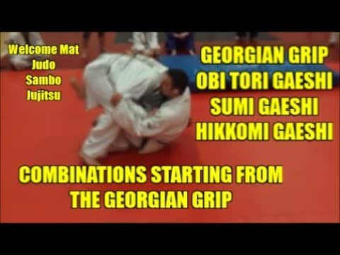 GEORGIAN GRIP TO OBI TORI GAESHI TO SUMI GAESHI COMBINATION THROW