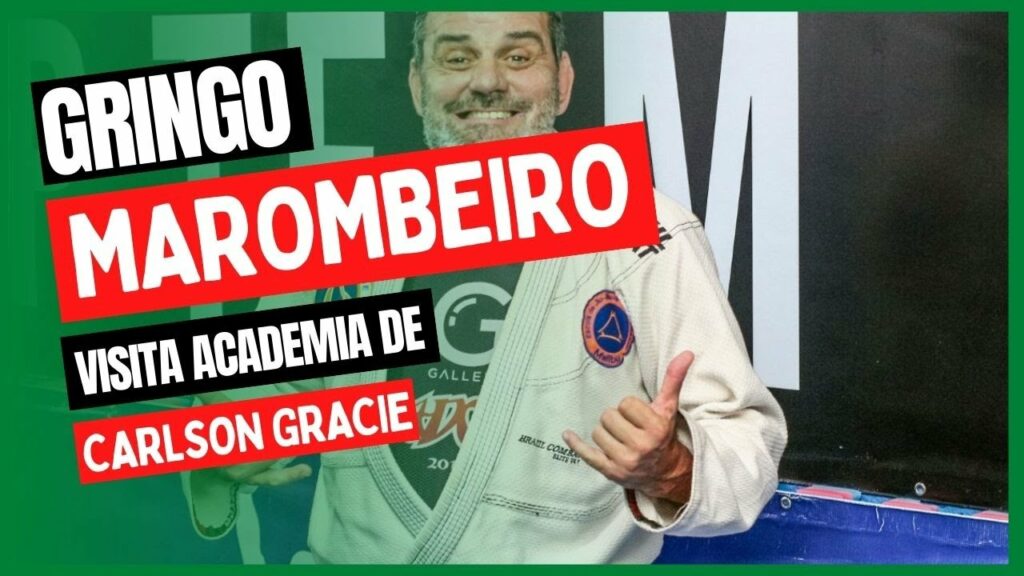 GRINGO MAROMBEIRO VISITA ACADEMIA DE CARLSON GRACIE !