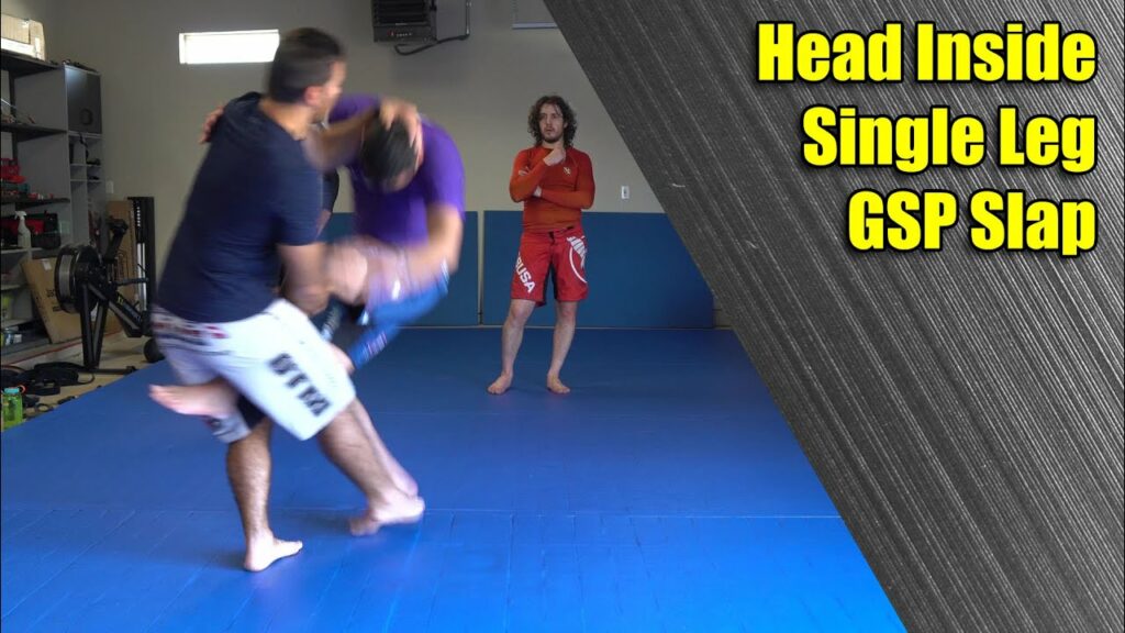 GSP Slap off the Head Inside Single Leg