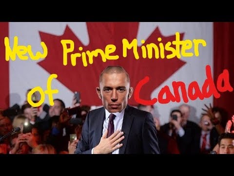 GSP for next Prime Minister? Training stances, did GSP invent the superman jab?