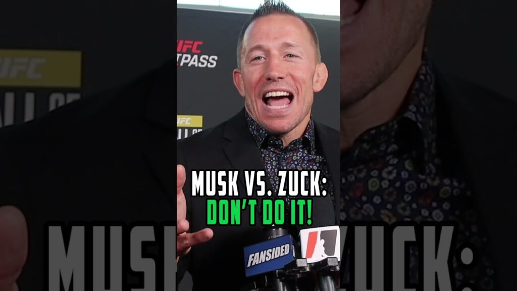 GSP to Elon Musk vs. Mark Zuckerberg: "DON'T DO IT!?"