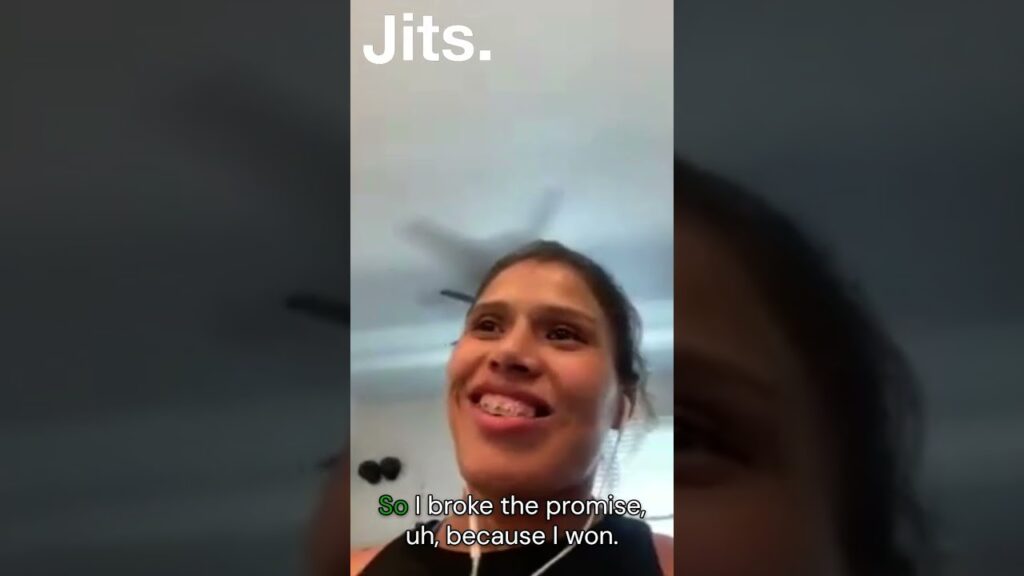 Gabi McComb talks about the difficulty of competing at black belt