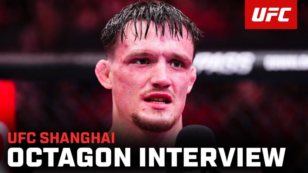 Gage Young Octagon Interview | UFC Shanghai