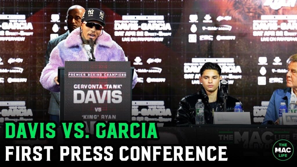 Gervonta Davis vs. Ryan Garcia Press Conference: “You’re talking out your a**!”