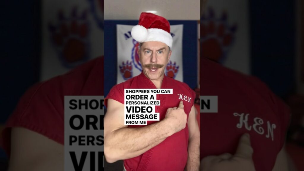 Get Your Last Minute Christmas Cameo from Master Ken #merrychristmas