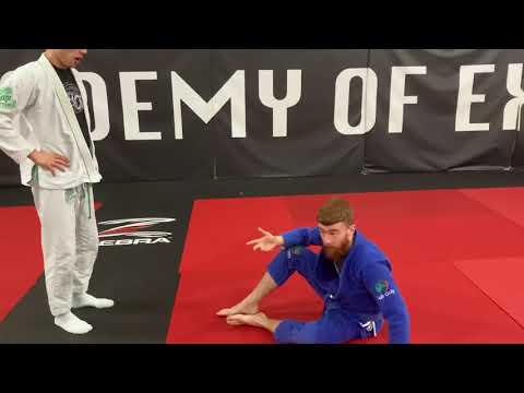 Getting the Lasso from open guard