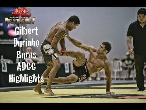 Gilbert 'Durinho' Burns - ADCC 2015 - NOGI & Takedowns - BJJ Highlights [HELLO JAPAN]