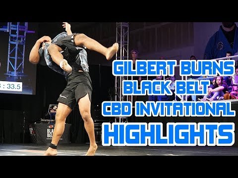 Gilbert Burns Black Belt CBD Invitational Highlights | All Matches