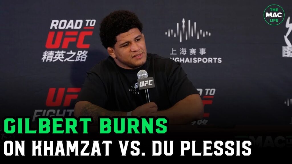 Gilbert Burns on Khamzat Chimaev vs. DDP: 'Don't Go For A Guillotine!"