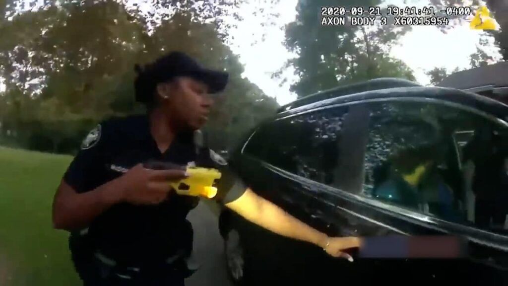 Goat Rodeo In Atlanta Caught on Badge Cam